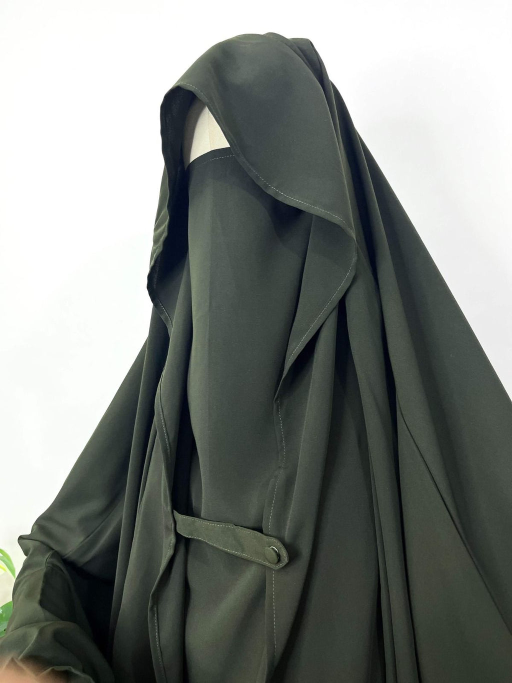 Women's Saudi Jalbab Abaya - Green