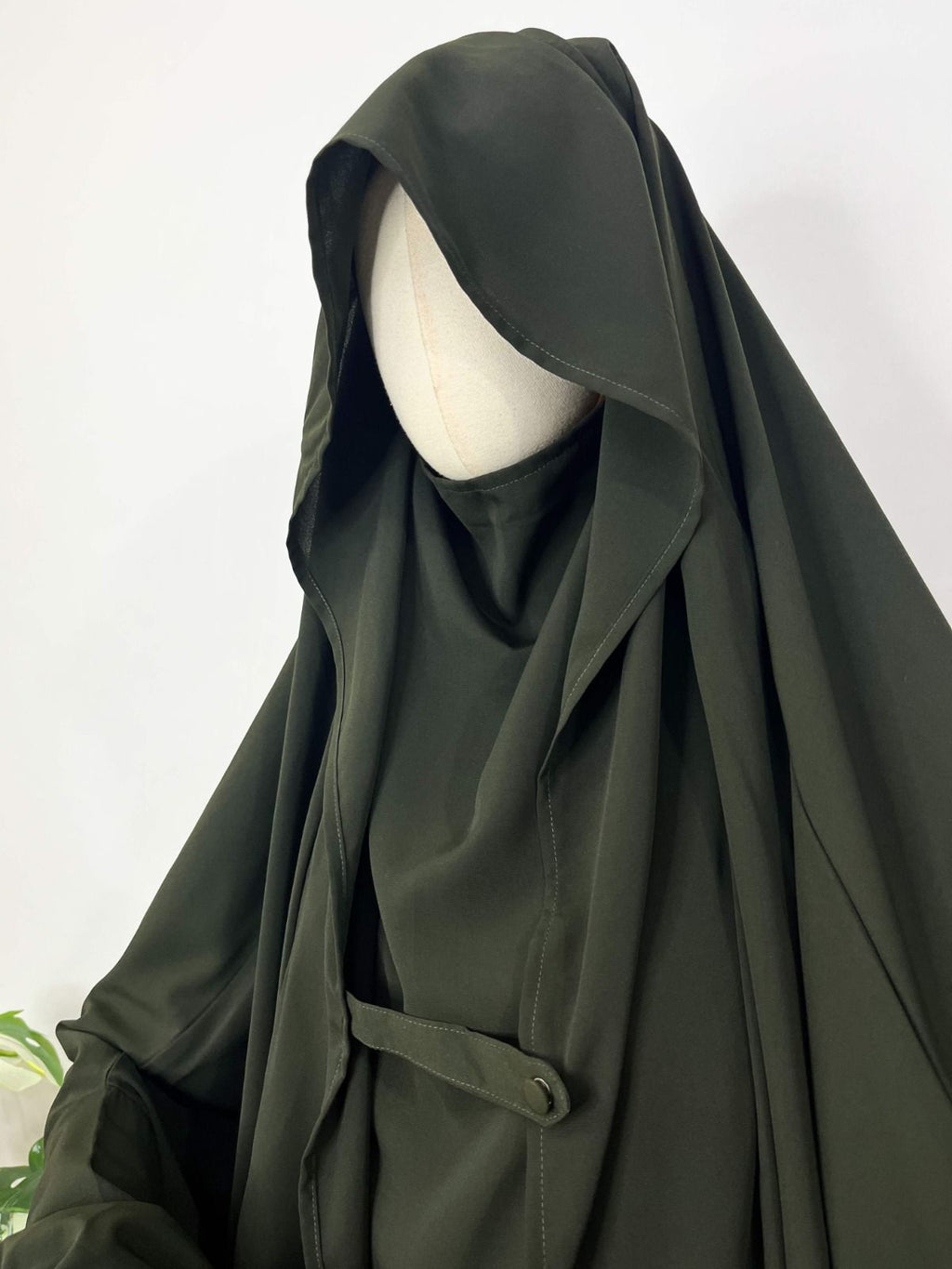Women's Saudi Jalbab Abaya - Green