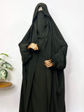 Women's Saudi Jalbab Abaya - Green