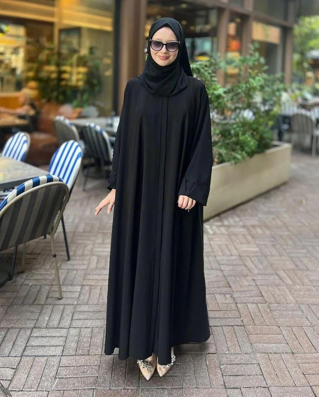 Women's Classic Abaya With Stoller
